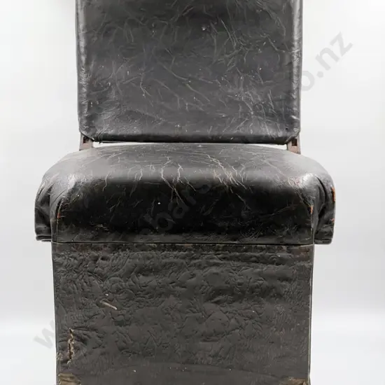 Vintage Live Rail Steam Folding Guard Seat