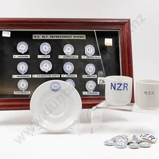Display of NZR Vintage China