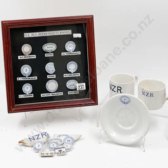 Display of NZR Vintage China
