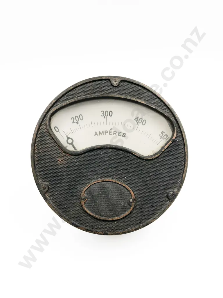 Large Industrial Amperes Gauge Image 1++
