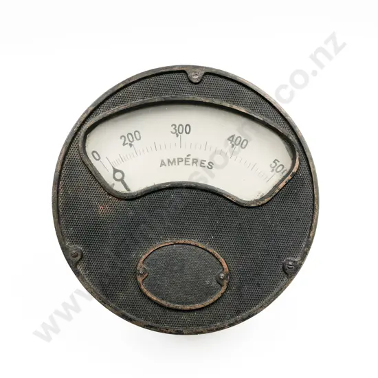 Large Industrial Amperes Gauge