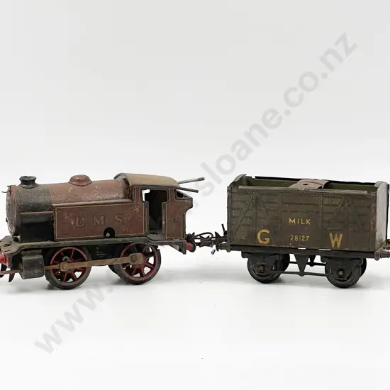 Hornby O Gauge Carton Qty Track and Qty Engines and Wagons