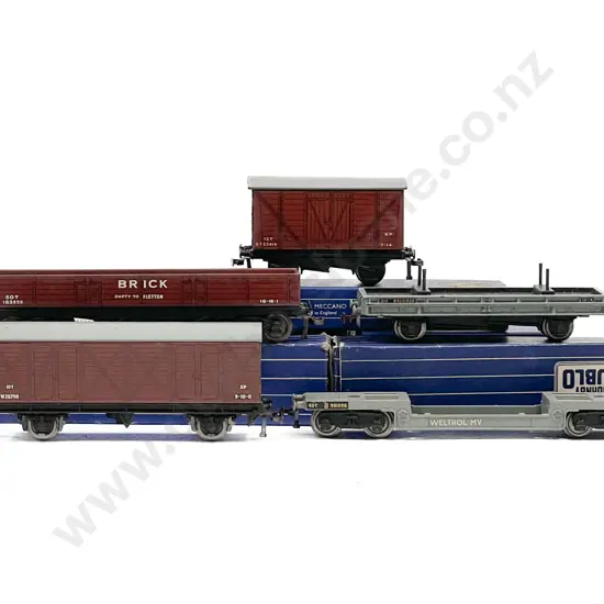 Hornby Dublo Boxed Five Rolling Stock Wagons