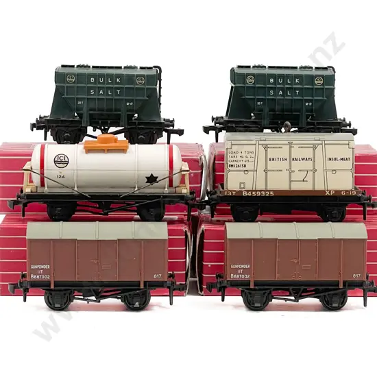 Hornby Dublo Boxed Six Rolling Stock Wagons
