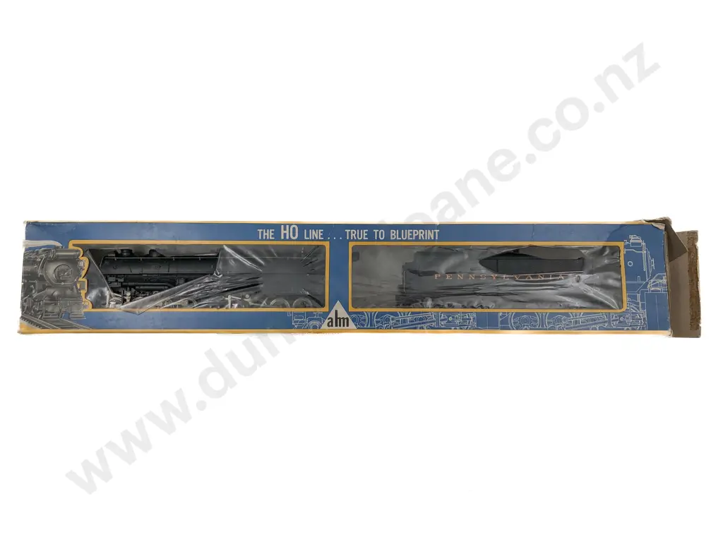 AHM/Rivarossi Part Boxed HO Locomotive and Tender Image 1++