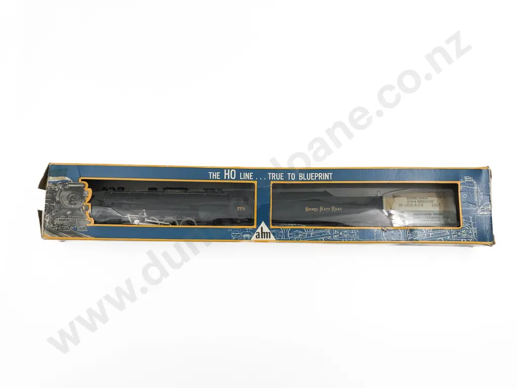 AHM/Rivarossi Part Boxed HO Locomotive and Tender Image 1++