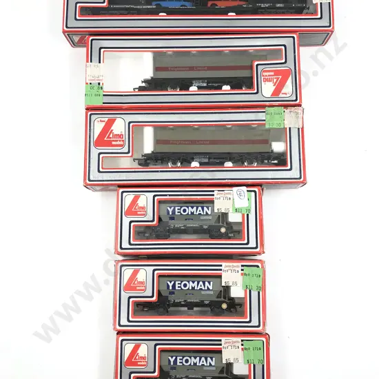 Lima Boxed Six Rolling Stock Wagons