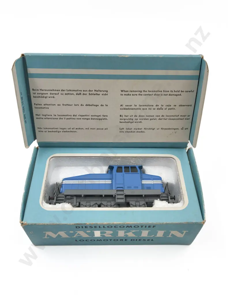 Boxed 3078 Marklin HO Diesel 0-6-0 Locomotive Image 1++