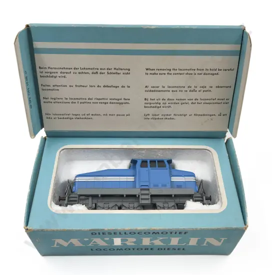 Boxed 3078 Marklin HO Diesel 0-6-0 Locomotive