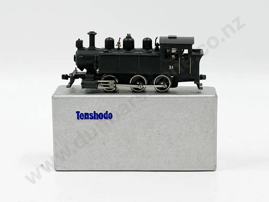 Vintage HO As New Tenshodo 0-6-0 Tank Locomotive 21 Image 1++