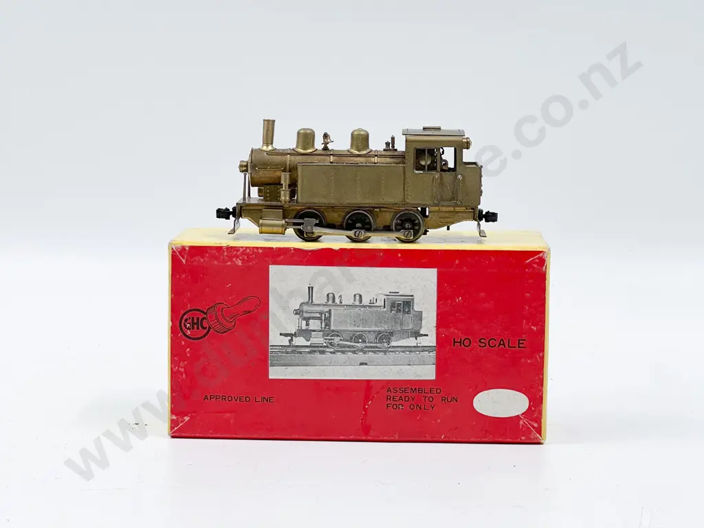 Vintage HO As New All Brass GCH Japan 0-6-0 Side Tank Switcher Image 1++