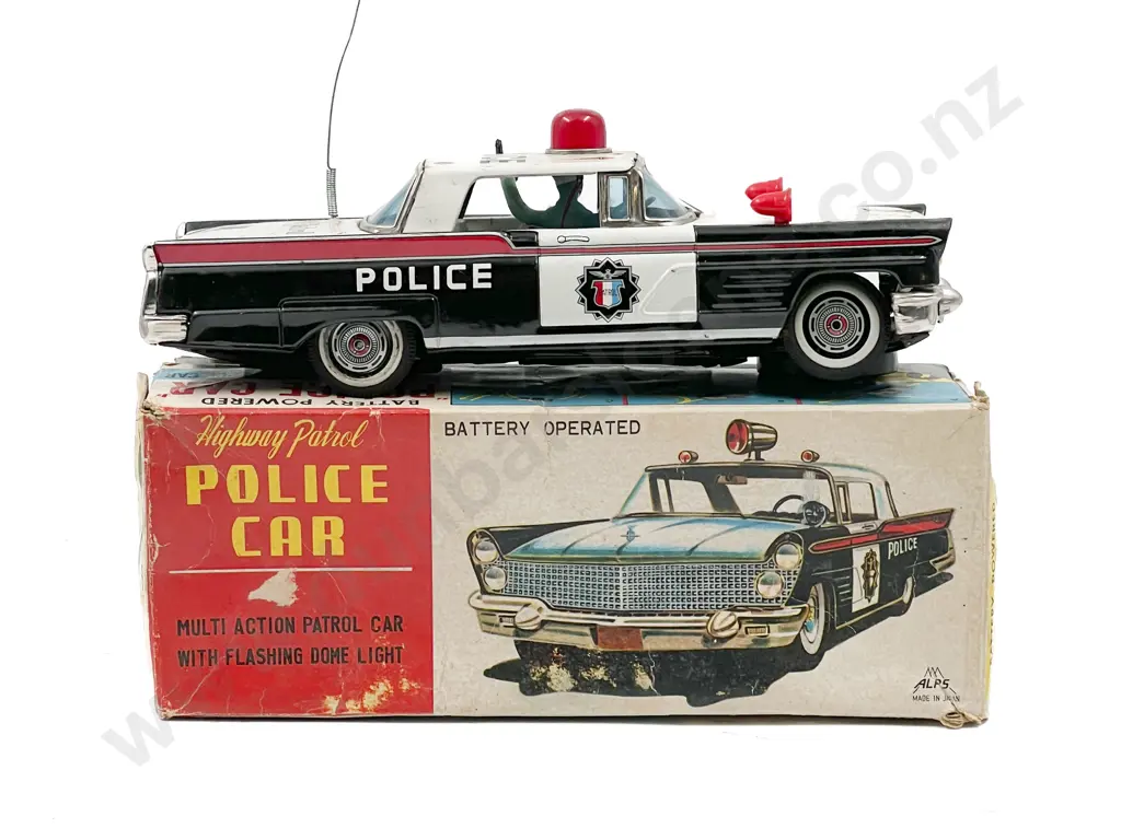 Part Boxed Alps Highway Patrol Police Car Image 1++