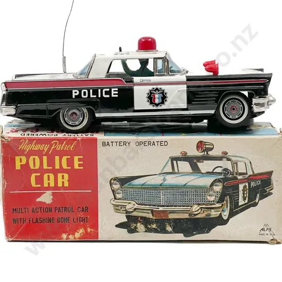Part Boxed Alps Highway Patrol Police Car