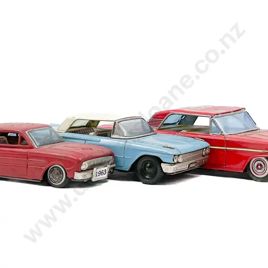 Three Friction Drive Vehicles