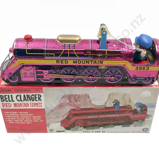 Boxed Modern Toys Bell Clanger Red Mountain Express