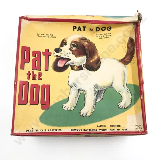 Boxed Alps Pat the Dog