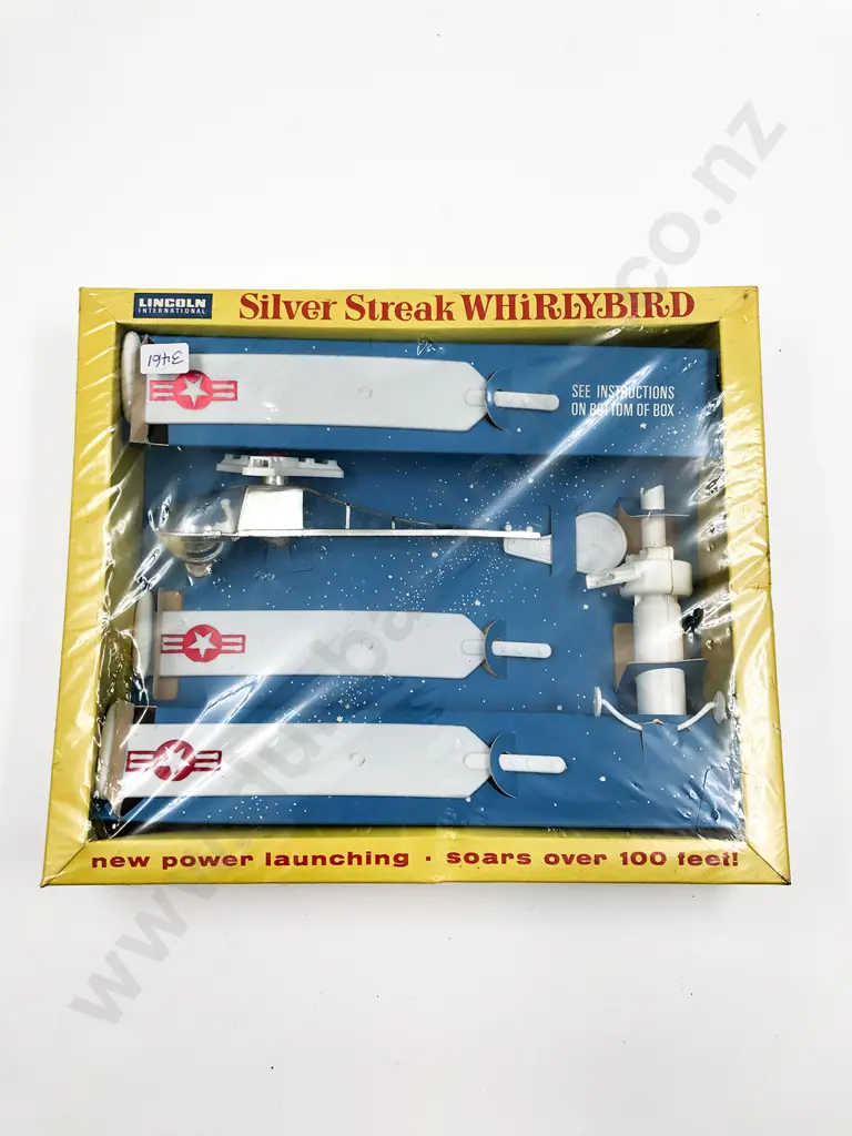 Boxed As New Lincoln Silver Streak Whirleybird Image 1++