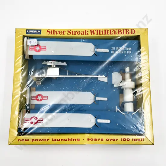 Boxed As New Lincoln Silver Streak Whirleybird