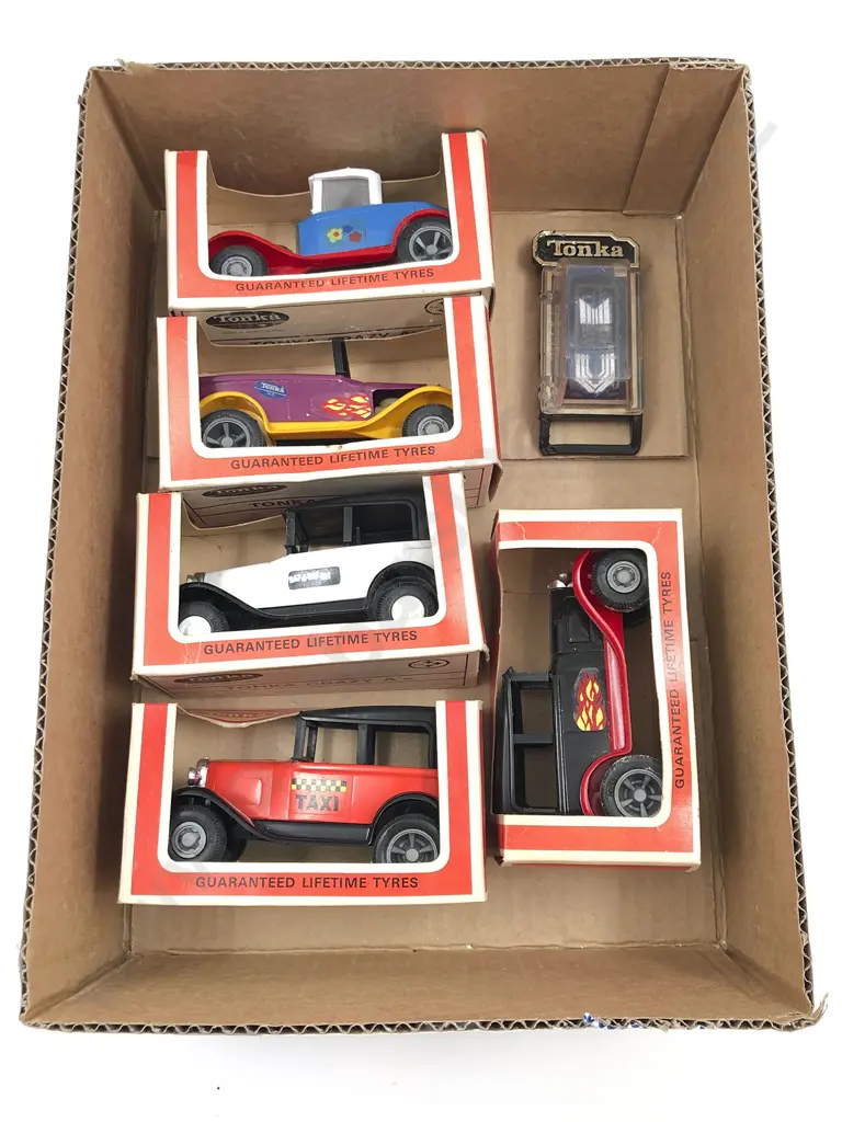 Seven Boxed Tonka Made in New Zealand 'Crazy A's' Image 1++