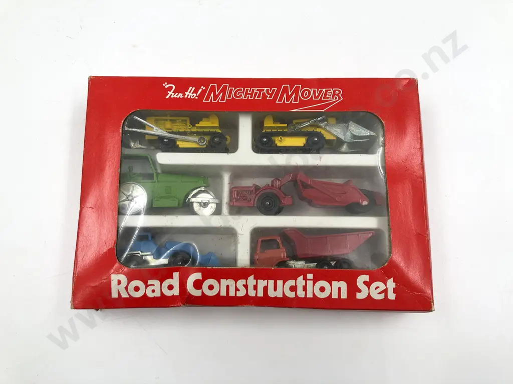 Boxed Fun Ho Mighty Movers Road Construction Set Image 1++