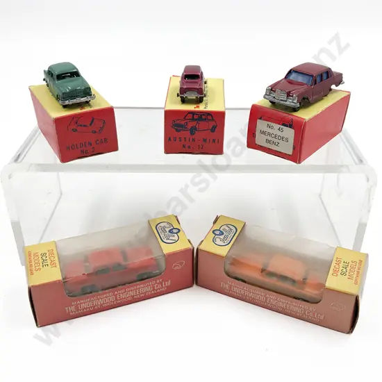 Five Boxed Fun Ho Midget Models