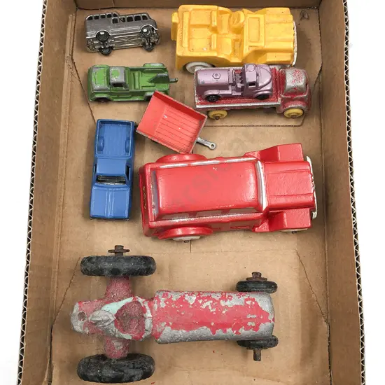 Four Fun Ho Vehicles and Midget Models