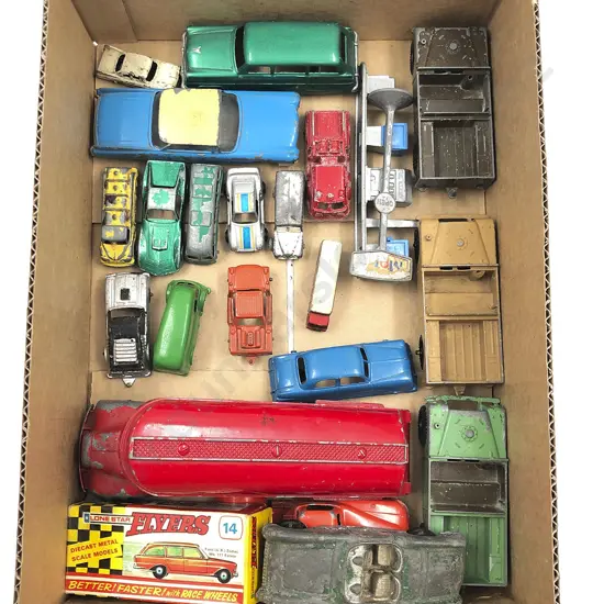 Selection Lone Star and Other Manufacture Diecast and Aluminum Vehicles