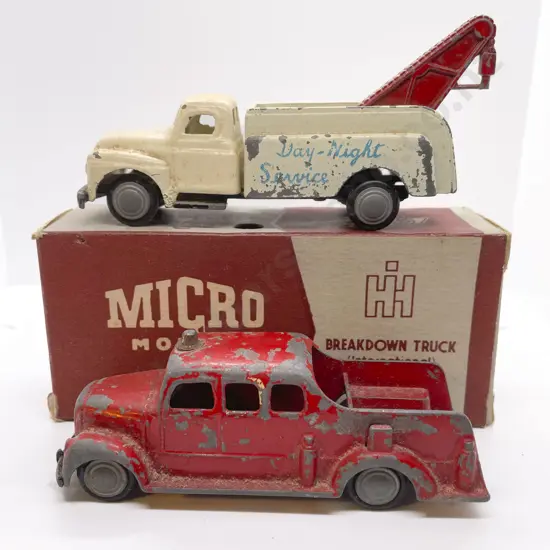 Boxed Lincoln Micro Models Breakdown Truck