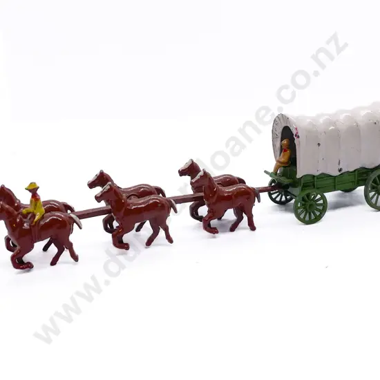 Unboxed Matchbox Lesney Horse Drawn Covered Wagon