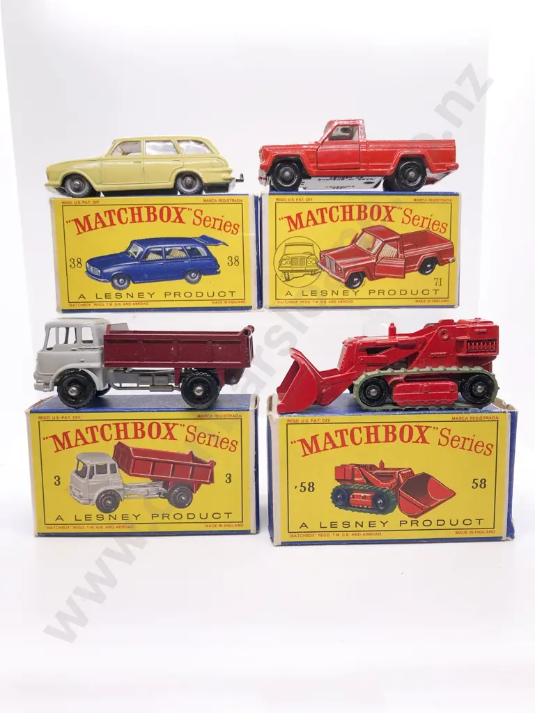 Four Boxed Matchbox Early Issue 1-75 Models Image 1++