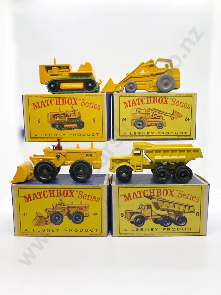 Four Boxed Matchbox Early Issue 1-75 Models Image 1++