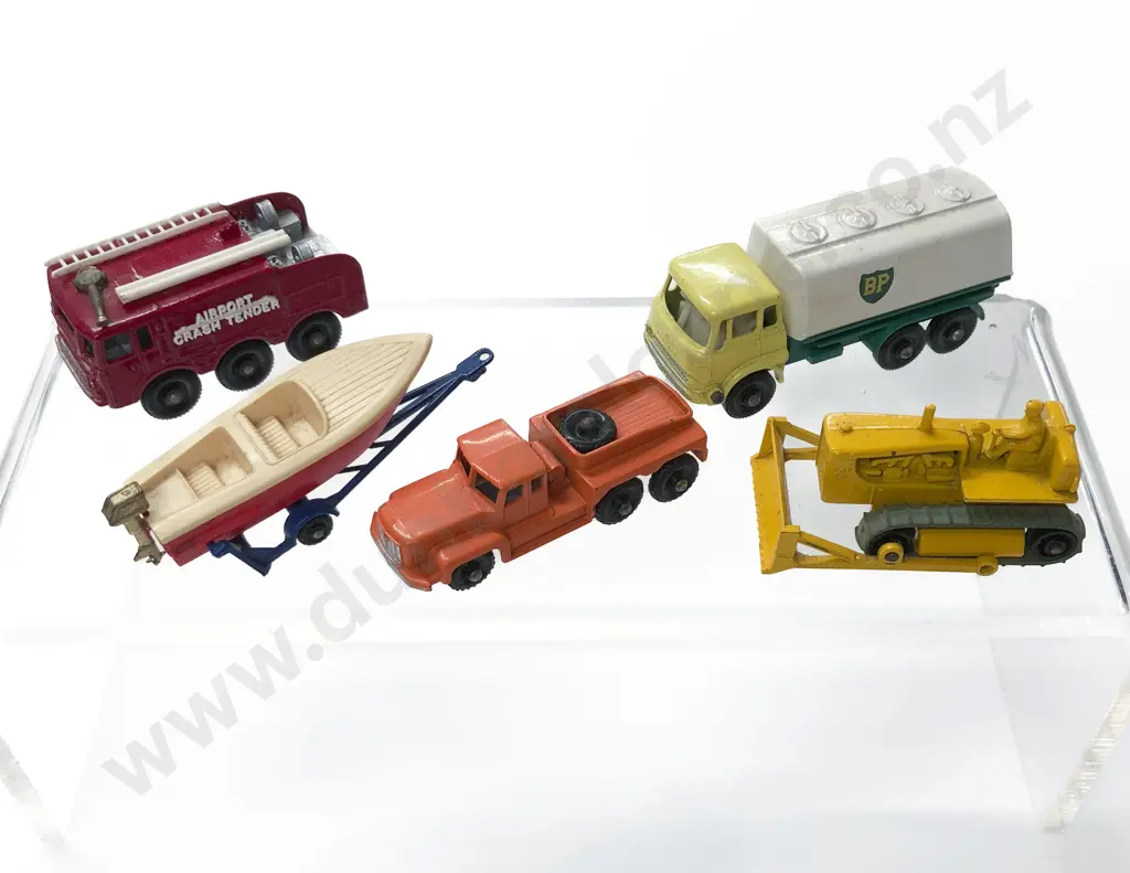Five Boxed Matchbox Early Issue 1-75 Models Image 1++