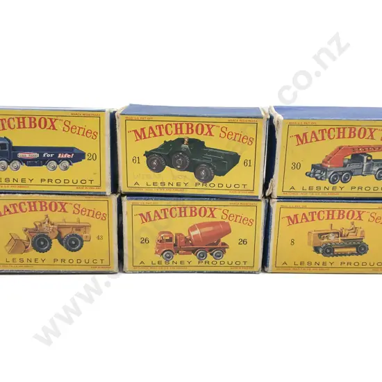 Matchbox Series Boxed 1-75