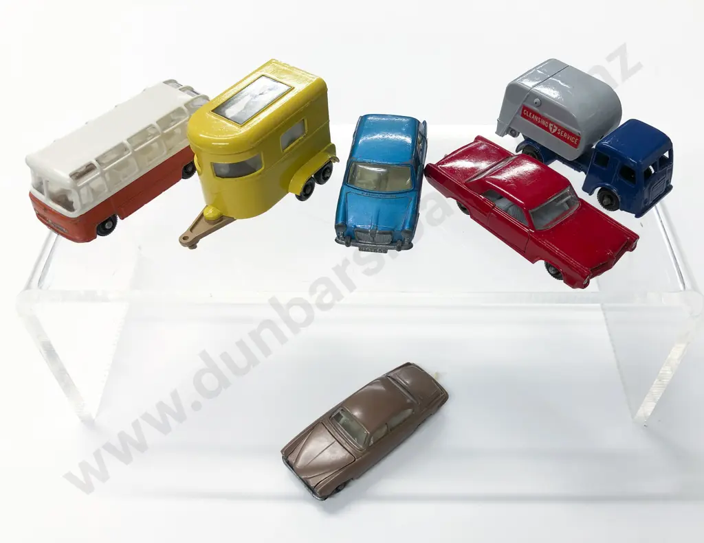 Six Boxed Matchbox Early Issue 1-75 Models and four window boxed models Image 1++