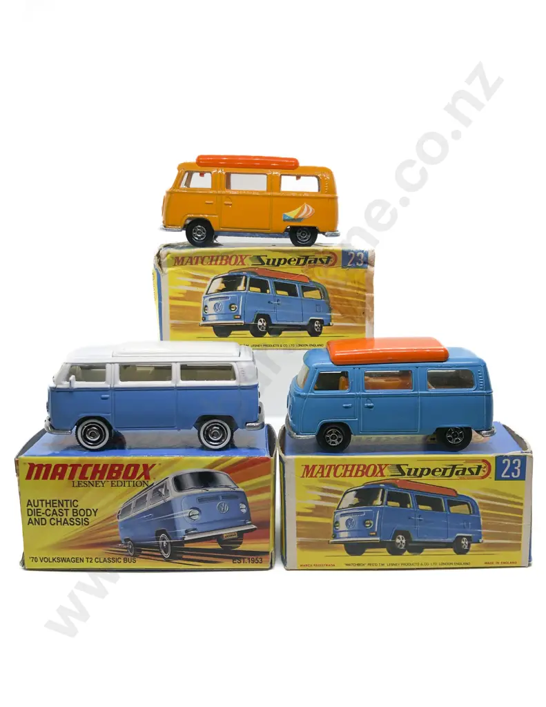 Matchbox 1-75 Superfast Three Versions Model 23 Image 1++