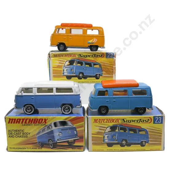 Matchbox 1-75 Superfast Three Versions Model 23