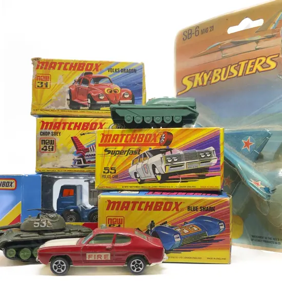 Matchbox Series Boxed 1-75 Superfast and Assorted