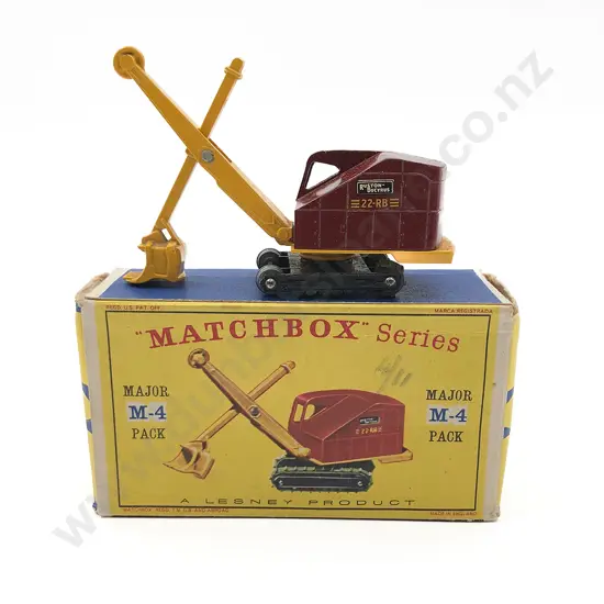 Boxed Matchbox Series Major Pack M-4 Ruston-Bucyrus