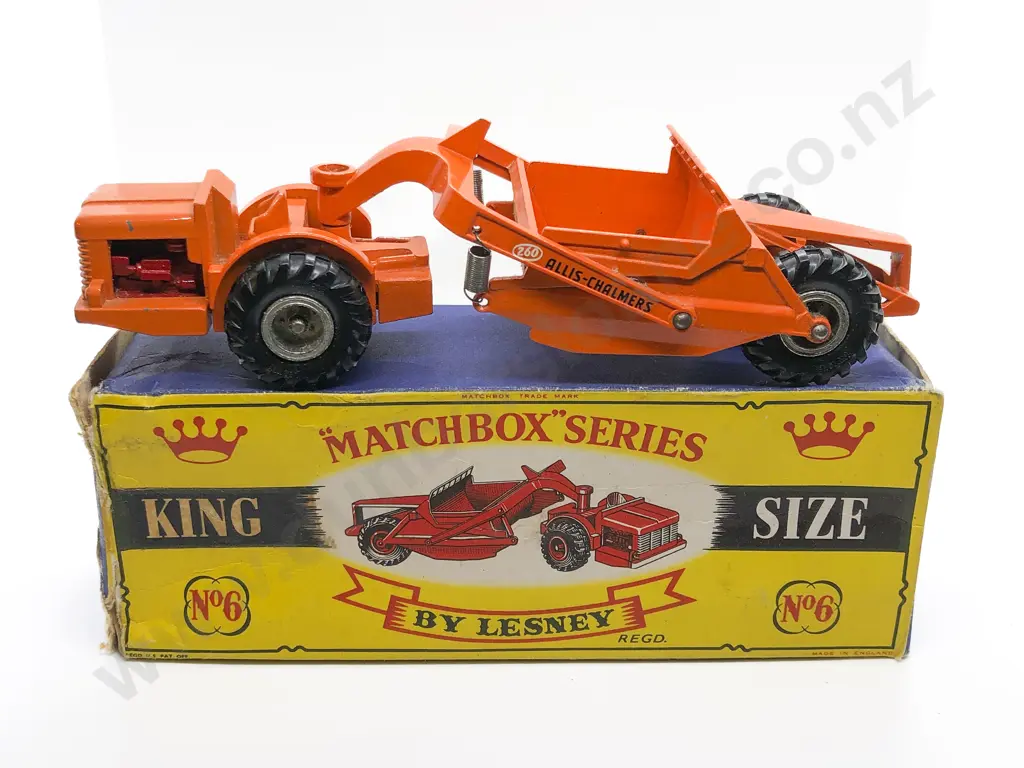 Boxed Matchbox Series King Size No6 Allis-Chalmers Earth Remover Image 1++