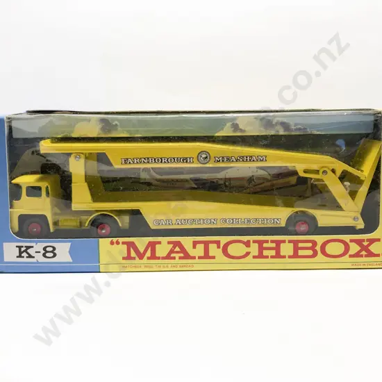 Boxed Matchbox Series King Size K-8 Car Transporter