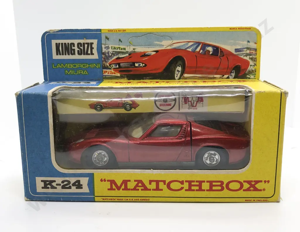 Boxed Matchbox Series King Size K-24 Lamborghini Miura Image 1++