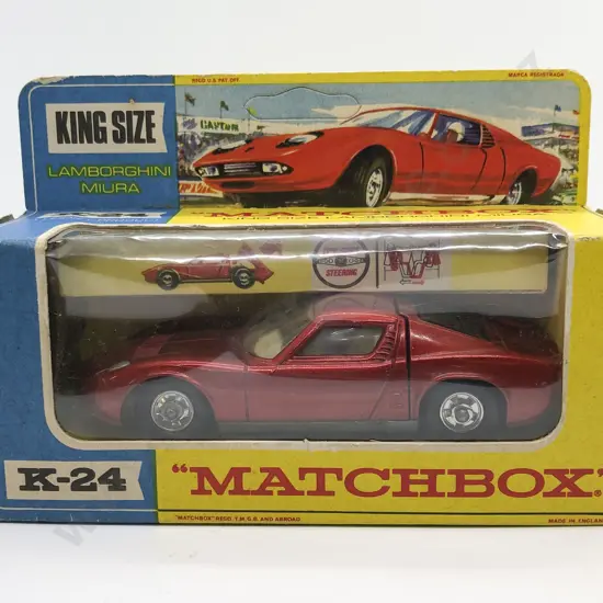 Boxed Matchbox Series King Size K-24 Lamborghini Miura