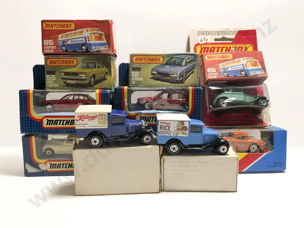 Twelve Boxed Matchbox Later Issue 1-75 Series Vehicles Image 1++