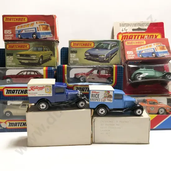 Twelve Boxed Matchbox Later Issue 1-75 Series Vehicles