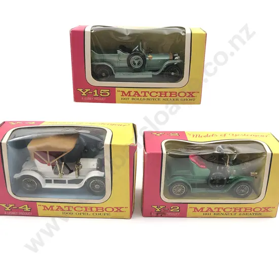 Matchbox Boxed Models of Yesteryear