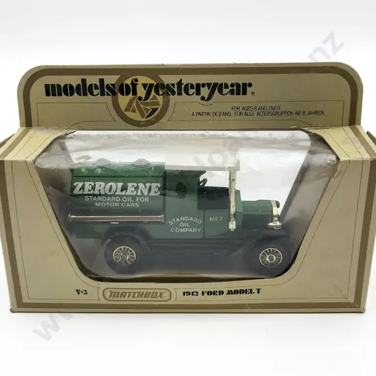 Boxed Models of Yesteryear Y-3 Zerolene