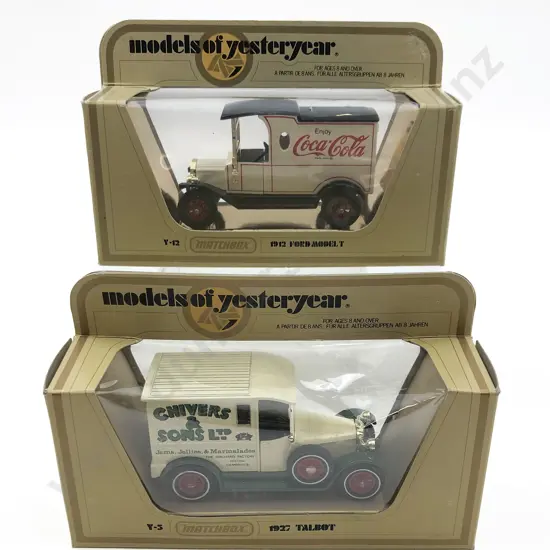 Boxed Models of Yesteryear