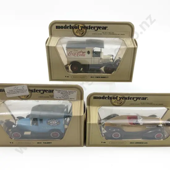 Boxed Models of Yesteryear