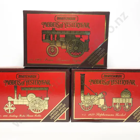 Boxed Models of Yesteryear