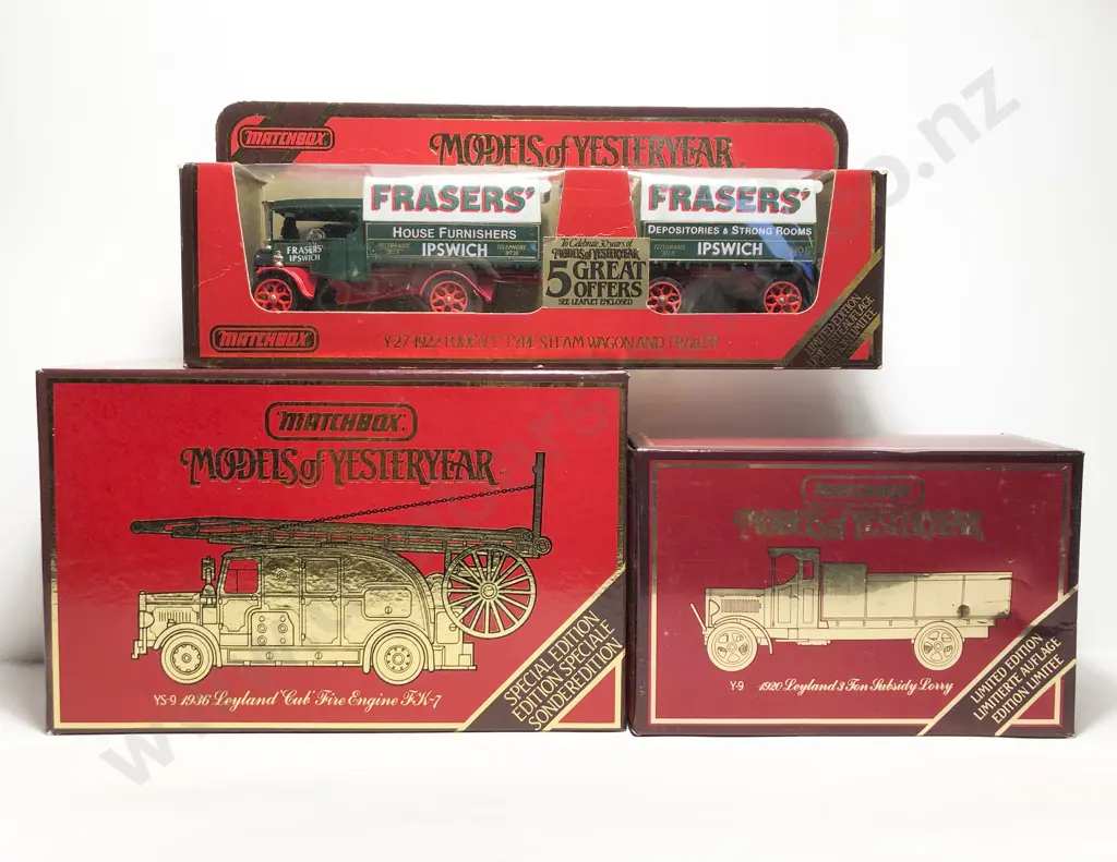 Boxed Models of Yesteryear Image 1++